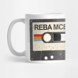 kurniamarga vintage cassette tape Reba McEntire Mug